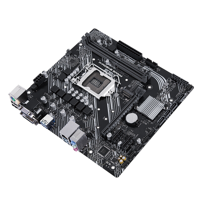 华硕PRIME B460M-K主板+英特尔i7-10700K CPU