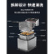 乐创(Lecon)电炸炉商用 单缸大容量油条机 薯条机 电炸锅 油炸炉 炸串机 16升 双缸电炸炉 加厚升级款