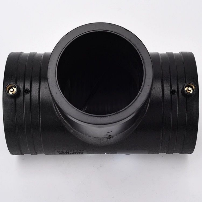 PE电熔三通250mm高清大图