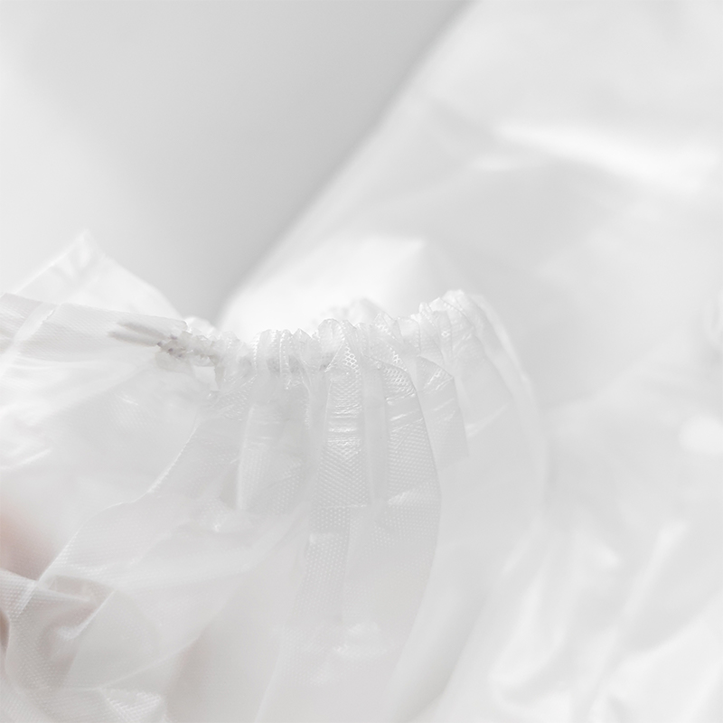 鸽护 加厚非一次性雨衣 白色束口加厚款140g 件高清大图