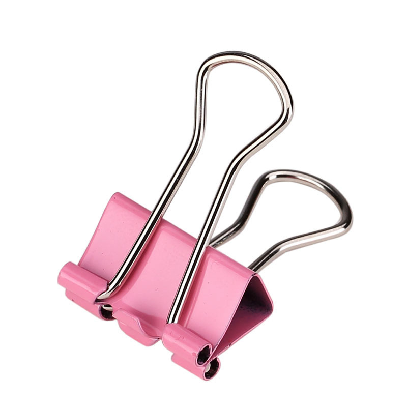 得力(deli) 8521长尾票夹套装 (混)(82只/筒)高清大图