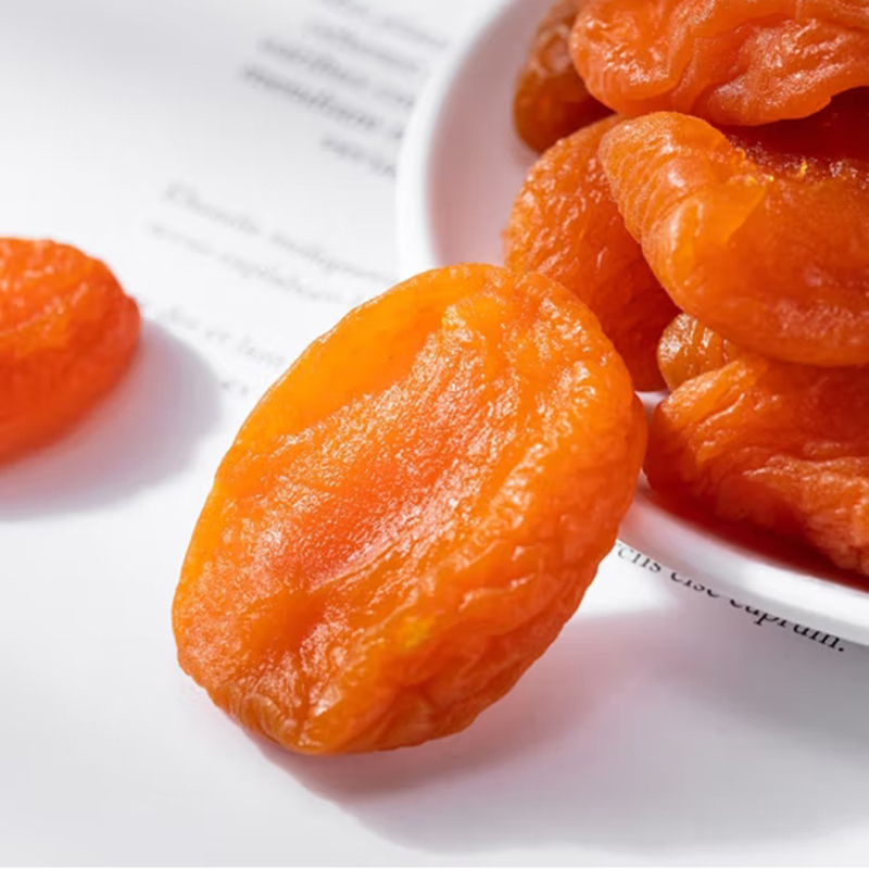 鲜记(FRESHKEE) 红杏干468g/罐 蜜饯果脯水果干办公室零食