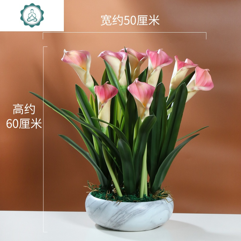 高档手感大惠兰假花仿真花摆件客厅装饰花桌面新仿真花