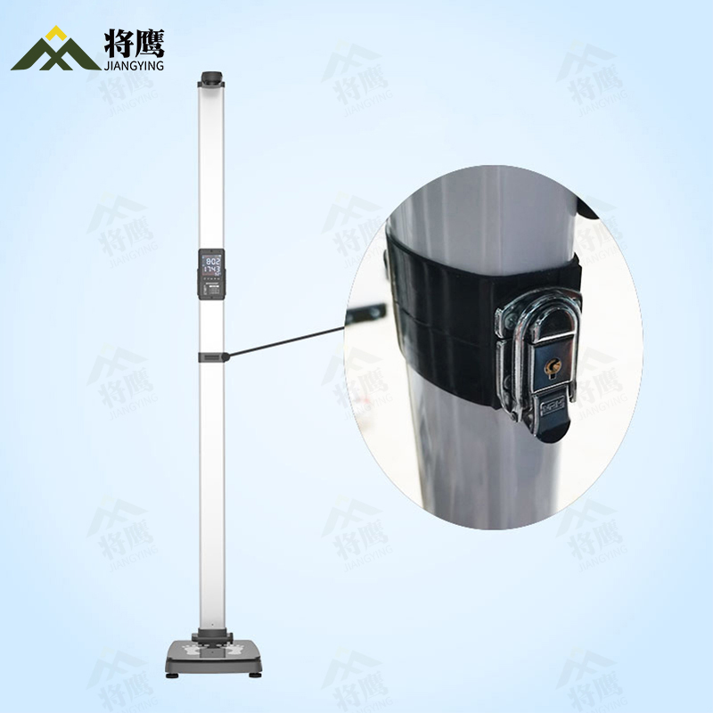 将鹰 超声波身高体重体检秤测量仪身高体重一体机脂肪款 JY-044S-E10ZF高清大图