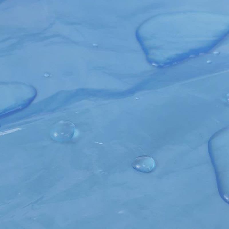 海亚森 TK-5011 一次性PE雨衣 长款均码蓝色 (计价单位:件)图片