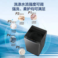 海尔(Haier)10公斤 变频 全自动 波轮洗衣机 1.0洗净比 纳米微泡净 除菌除螨 XQB100-BZ20B0