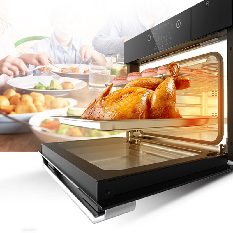 华帝(vatti)i11097+55B+04 21立方欧式烟灶套餐 油烟机燃气灶具 蒸水洗 4.2大火力灶 天然气高清大图