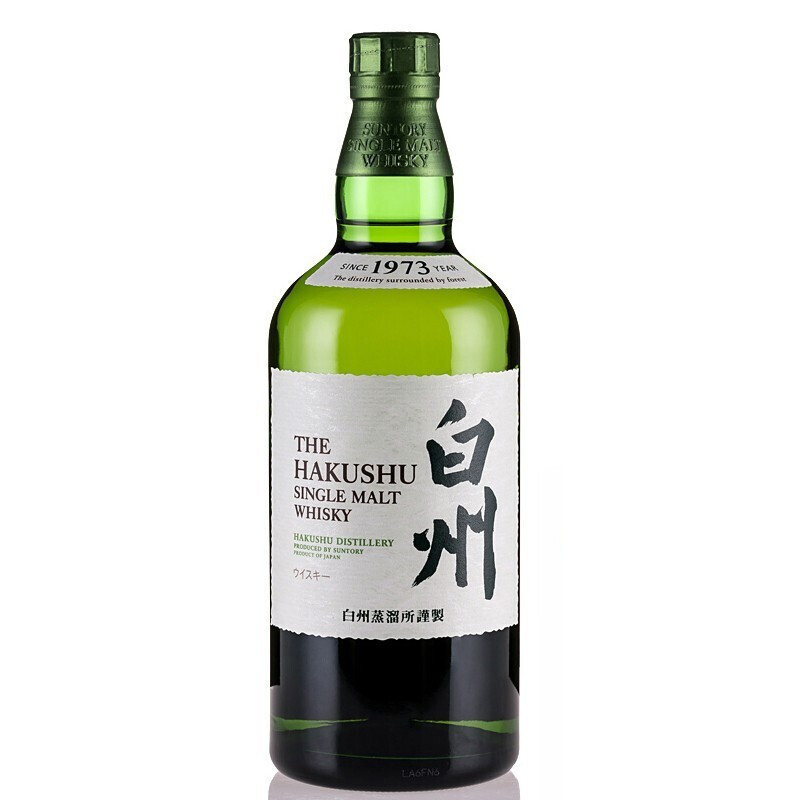白州(HAKUSHU)日本原装进口 1973 单一麦芽威士忌 700ml 单瓶装 有盒