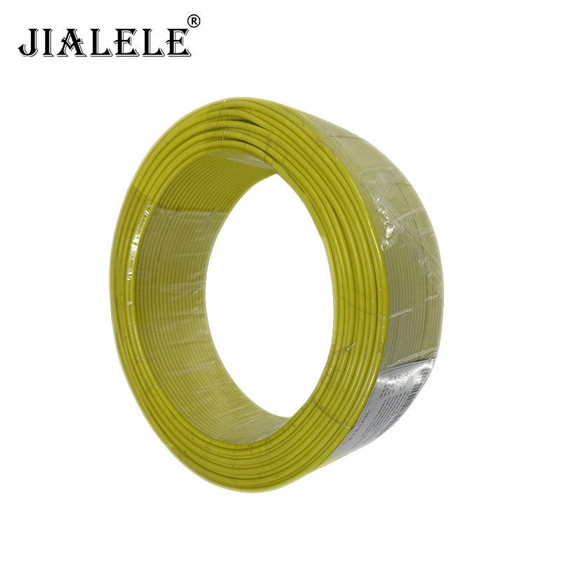 JIALELE 塑铜线 BV6 220V 100米/捆高清大图