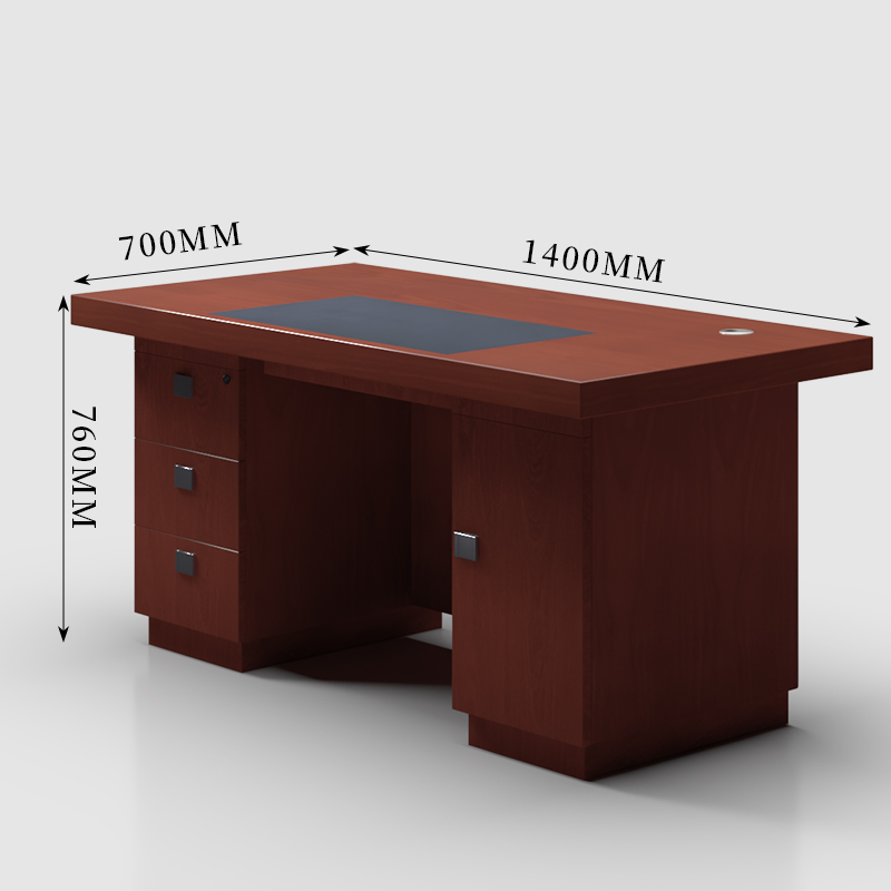 臻远ZY-BGZ-31办公家具油漆办公桌职员电脑桌写字台主管经理桌1.4米