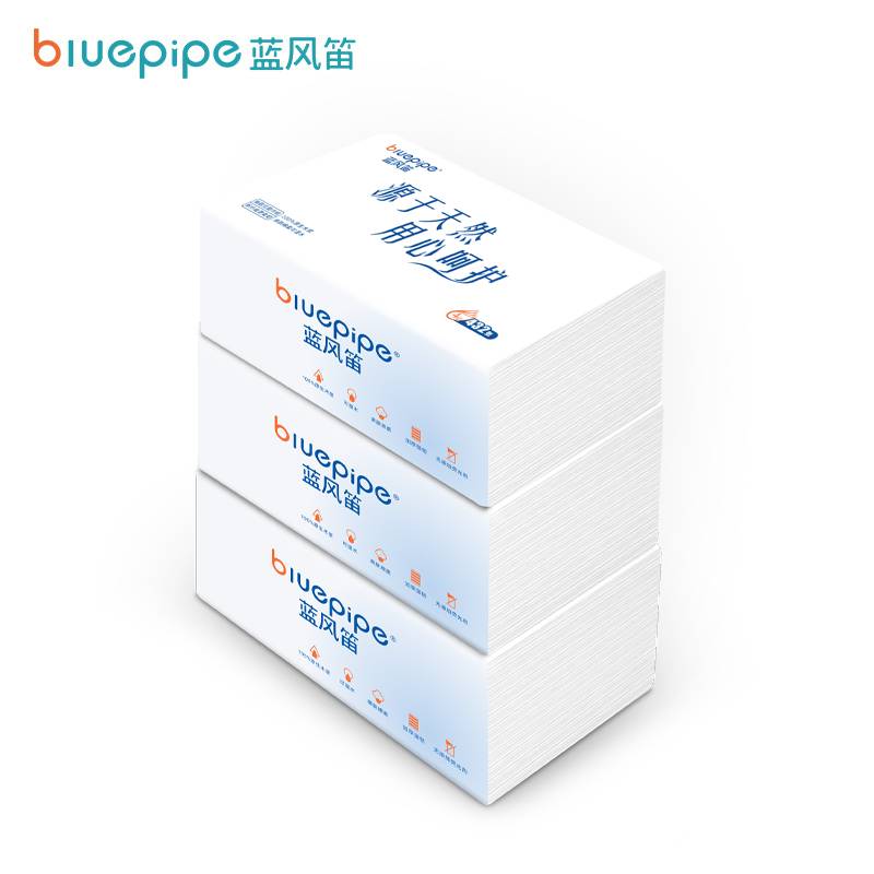 蓝风笛 抽纸 10包 提(10包 提)高清大图