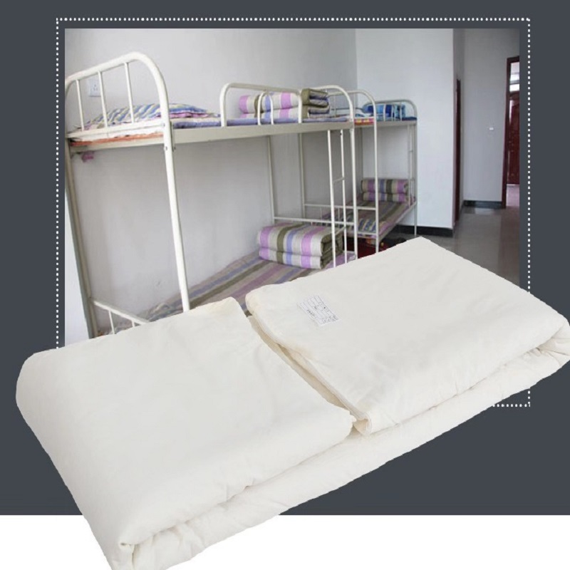 洛菲源白棉褥 白色褥子 褥垫 全棉包布内芯含网 规格120*200/6斤高清大图