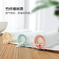 好媳妇 竹纤维抹布6片装 家用厨房不沾油百洁布 擦地桌子玻璃杯不掉毛易清洗洗碗巾 AGW-7701A-30
