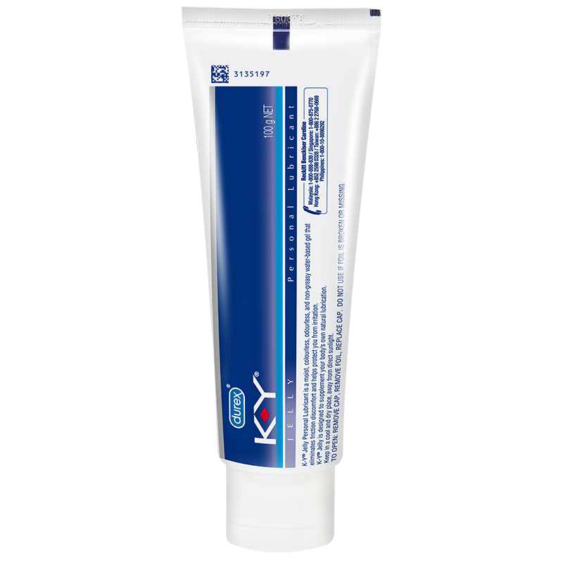 杜蕾斯(Durex) K-Y润滑剂100g+快感润滑液50ml 人体润滑液 男女用夫妻成人情趣性用品 进口K-Y
