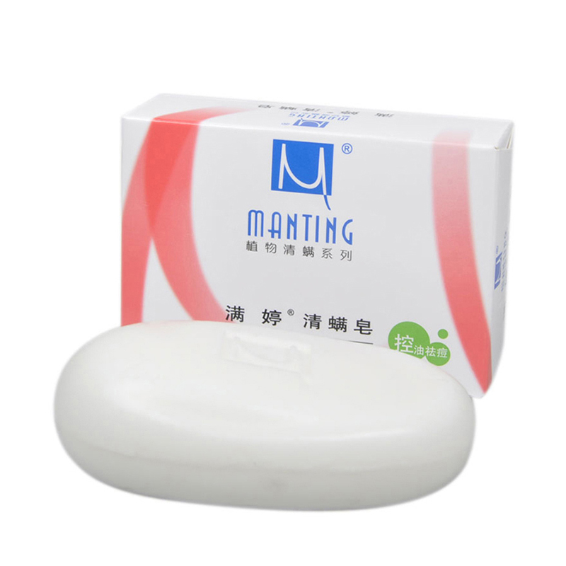 满婷(Manting)除螨控油祛痘皂108g*3块+清螨皂100g*3块(洗脸皂 洁面皂 香皂 深层清洁)