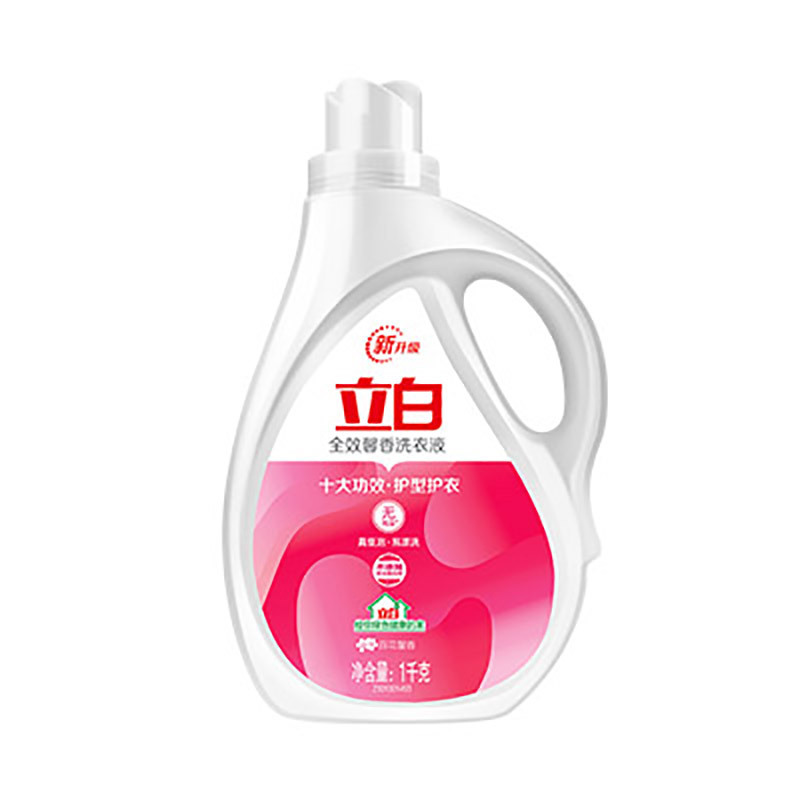 立白 全效馨香洗衣液 百花馨香 全效洁净 洗护合一 1kg*5瓶