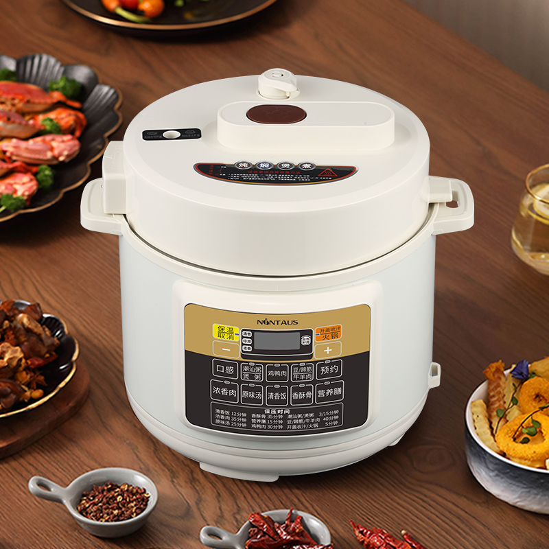 金正 TMS 电压力锅家用 多功能饭煲智能烹饪机 鲜美味电压力锅(双胆) JZL-YL596B高清大图