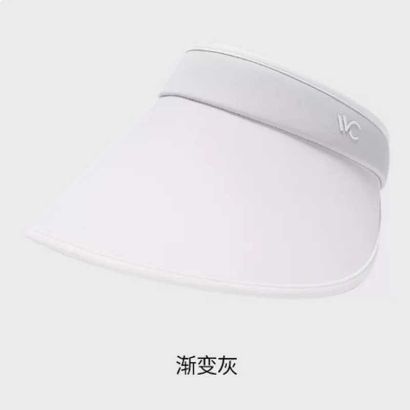 VVC防晒帽女桃芯防紫外线遮阳帽夏空顶帽子户外太阳帽 渐变紫 货期5-10天