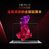 联想(Lenovo)小新Pro13 新品 13.3英寸全面屏超轻薄本笔记本电脑(R5-3550H 16G 512G 2.5K QHD高分屏 )银