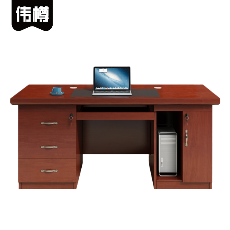 伟樽办公桌160*80*76cm张高清大图