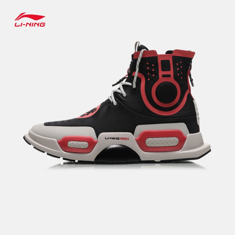 中国李宁男鞋重燃休闲鞋2019新款悟道复古高帮运动鞋潮鞋