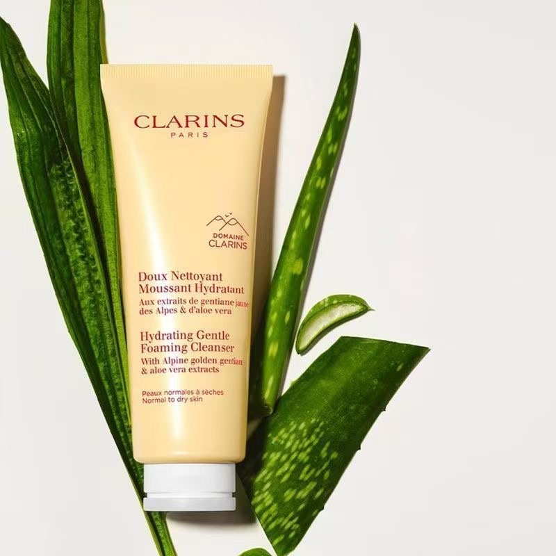 [棉花籽洗面奶]CLARINS娇韵诗温和泡沫洁面乳 125ml 控油平衡 深层清洁 各种肤质通用高清大图