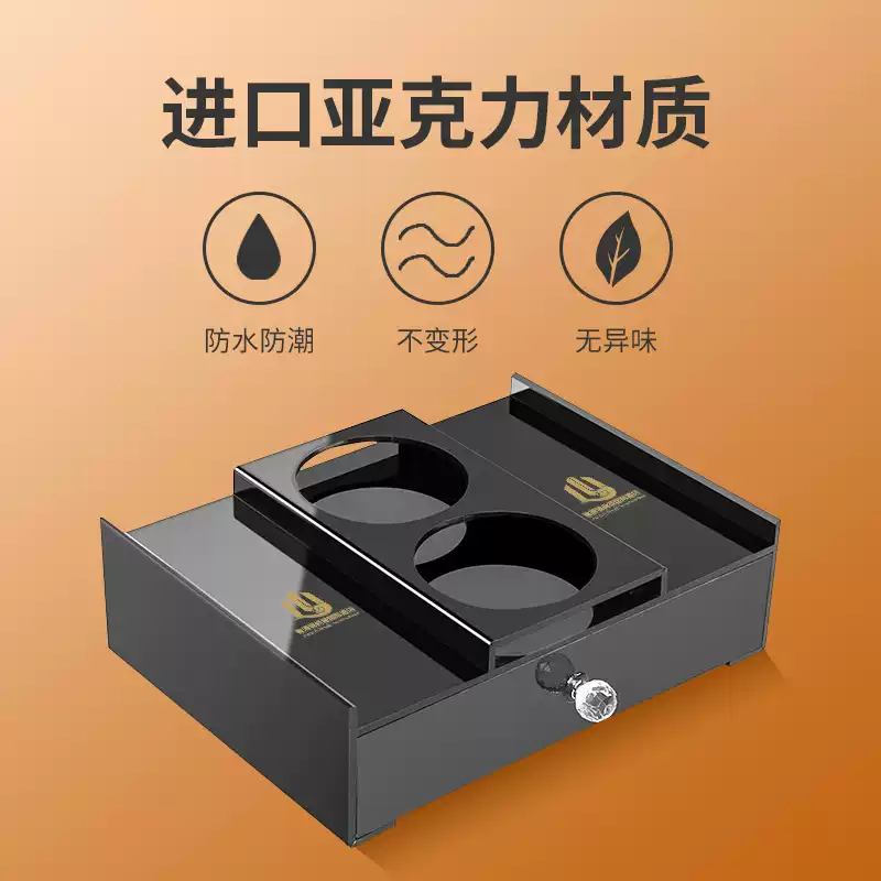 益美洁YMJ-7381 酒店牙具收纳盒卫生间宾馆一次性洗漱用品盒亚克力收纳盒高清大图