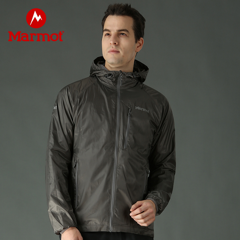 marmot土拨鼠户外轻量神衣防风透气休闲夹克视频
