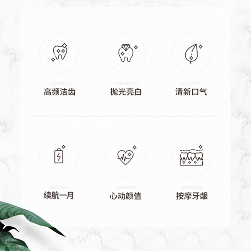 飞利玛电动牙刷学生党成人男女生情侣全自动超声波充电式软毛牙刷