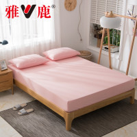 雅鹿 色织水洗棉床笠单品 全棉床笠床上用品 纯棉床罩1.5米1.8米床床笠单件