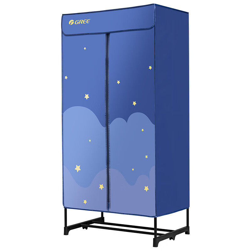 格力(GREE)烘干机家用15KG承重小型等离子抑菌衣柜式干衣机 双层大容量大功率暖风烘干衣柜GN01-X6016