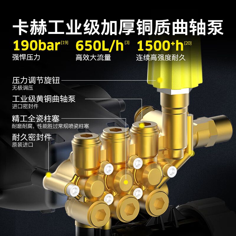 卡赫(KARCHER) HD 6/15-4高压清洗机(单位:台)银色高清大图