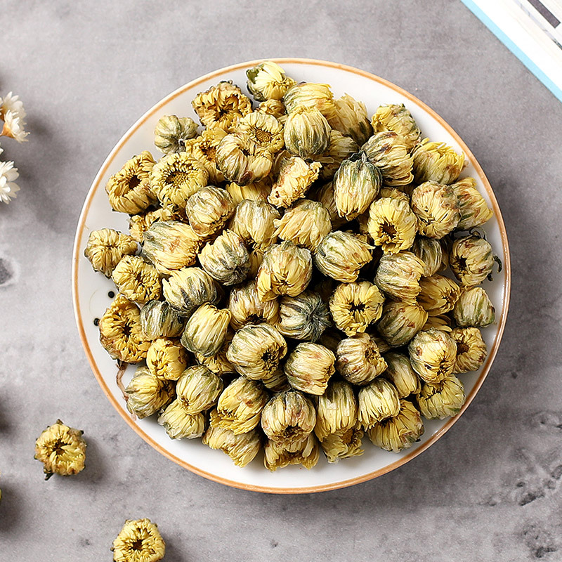溢香醇菊花茶 桐乡正宗胎菊杭白精选菊花茶35g 茶叶花草茶