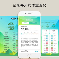 未来家体脂称智能家用脂肪秤体重秤称成人电子秤测脂肪连蓝牙
