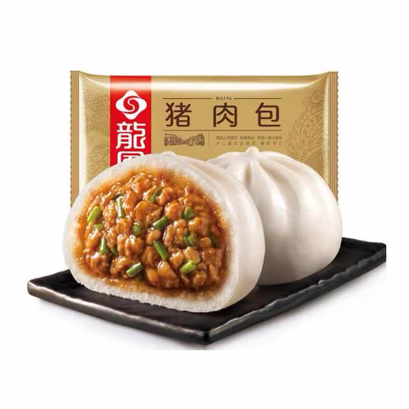 龙凤 红豆包 420g(12只)速冻包子 面点 新鲜可口营养美味 快手料理早餐