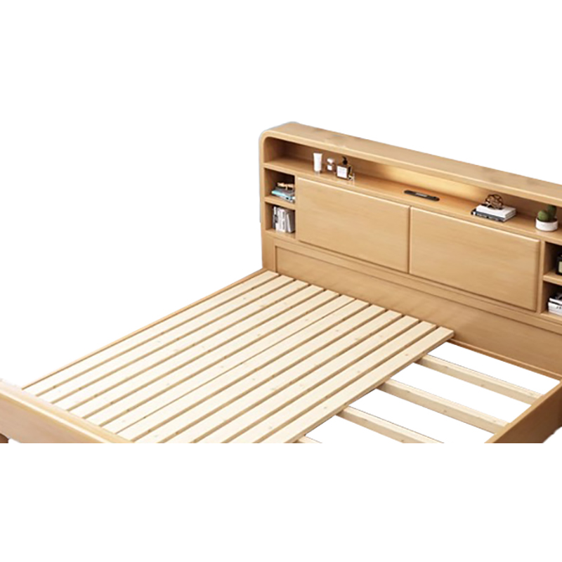 铭羽洋宿舍床120cm+床头柜套高清大图