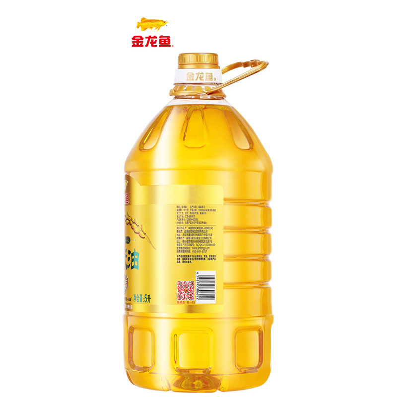 金龙鱼 谷维多 双一 万稻米油 5L (单位:桶)