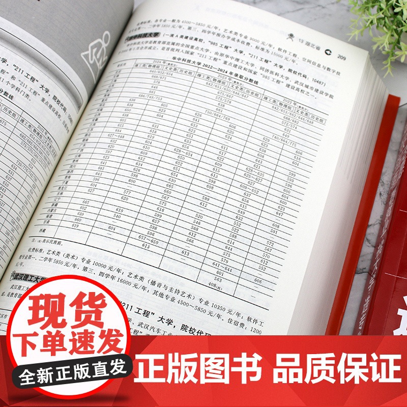 2册 2025年新版 高考志愿填报指南 看就业挑大学选专业 高考志愿填报指南 高校简介及录取分数线速查 高考志愿填高清大图