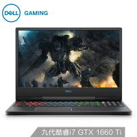 戴尔（DELL）游匣G7-7590-R2765B 15.6英寸轻薄游戏本电竞笔记本电脑（九代i7-9750H 32G 1TB PCIe GTX1660Ti 6G 144Hz）定制