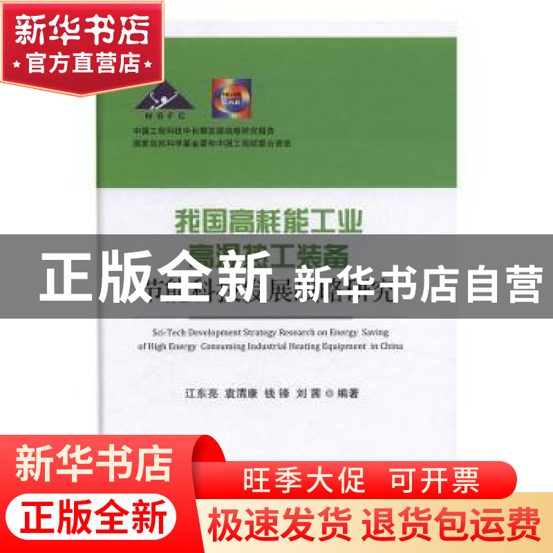 正版 我国高耗能工业高温热工装备节能科技发展战略研究 江东亮【