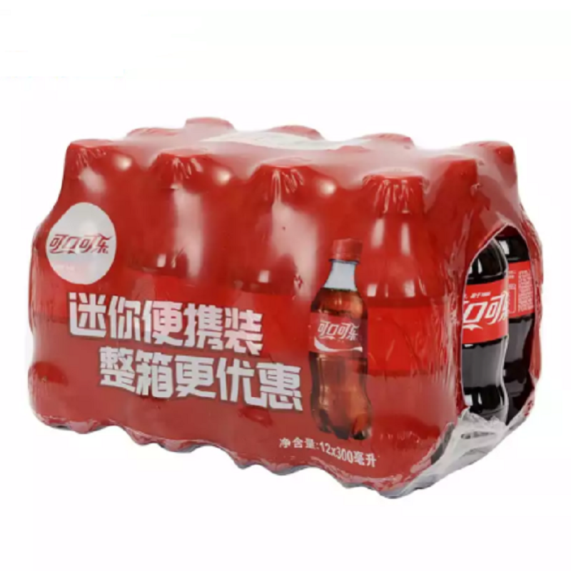 可口可乐 碳酸饮料 汽水 300ml