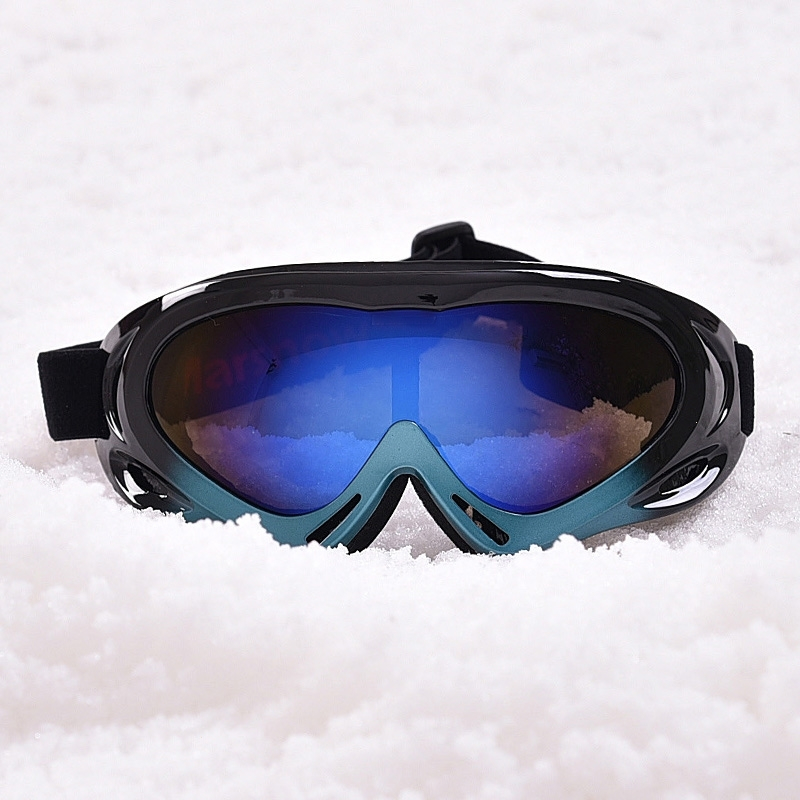 滑雪镜专业户外骑行登山防风滑雪眼镜单双层防雾防风可卡近视镜闪电客登山眼镜