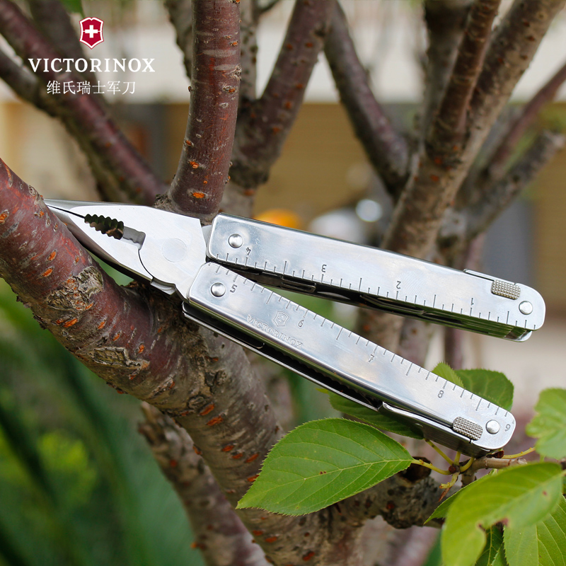 维氏(Victorinox)瑞士军刀91mm工具万用钳3.0323.L瑞士钳多功能钳子