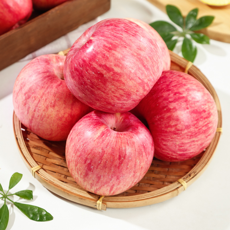 鲜木正宗山东烟台红富士精品苹果当季时令水果孕妇水果新鲜栖霞特产脆