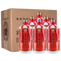 瀑台(PUTAI)贵州国液酒业茅台镇原浆酒酱香型白酒53度纯粮食高粱坤沙年份陈酿窖藏老酒500ml*6瓶整箱