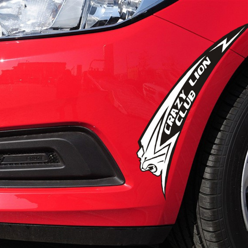 汽车贴纸创意个性车贴遮挡划痕车身贴改装拉花装饰文字引擎盖刮痕