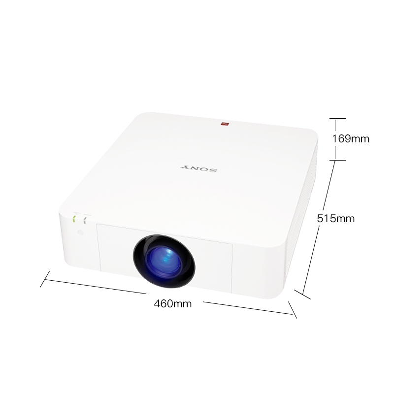 [套餐]索尼(SONY)VPL-F530W[上门安装]安装型高端工程投影机商务办公教学家用高清投影仪5000流明WXGA