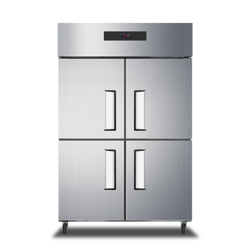 冰箱无霜商用四开门冷藏冷冻双温大容量冰柜酒店饭店后厨专用冰柜烘焙