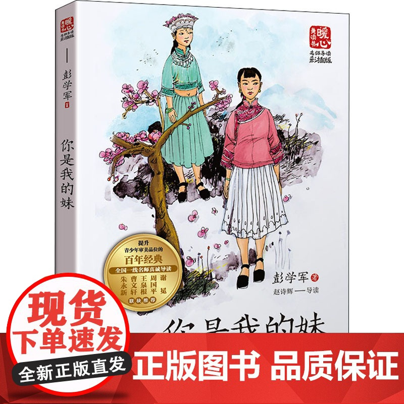 你是我的妹 彭学军著暖心美读书名师导读彩图版课文配套原著完整版儿童文学名著必小学生三四五六年级课外书阅读寒暑假书目正