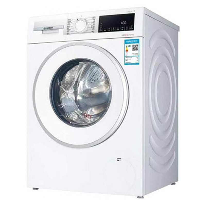 博世 WJUL45000W 4系10公斤洗烘一体滚筒洗衣机带烘干除菌自清洁